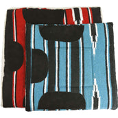 Westride Zadelpad Navajo Gewatteerd Rood/Zwart/Wit