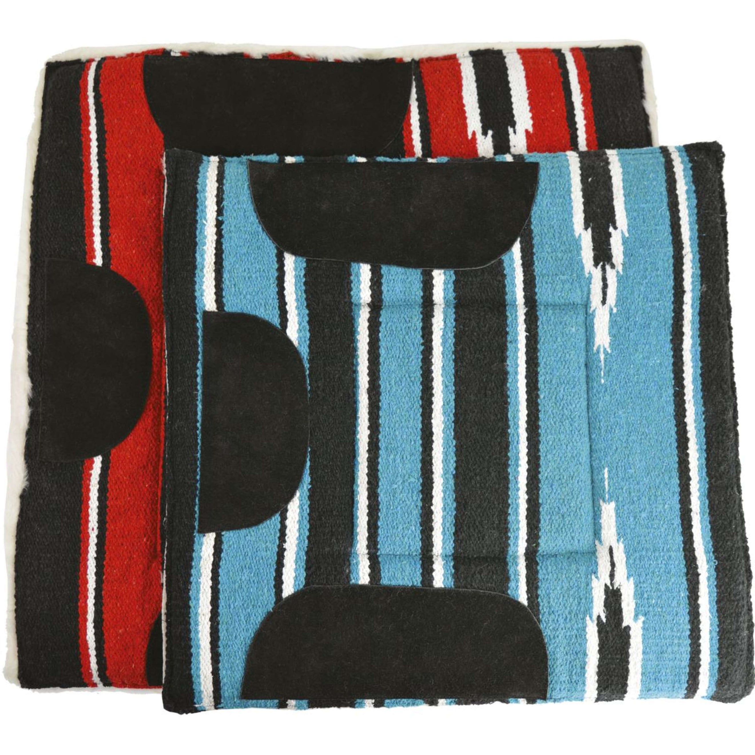 Westride Zadelpad Navajo Gewatteerd Rood/Zwart/Wit Westride Zadelpad Navajo Gewatteerd Rood/Zwart/Wit