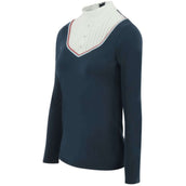 EQUITHÈME Wedstrijdshirt Cabourg Dames Navy