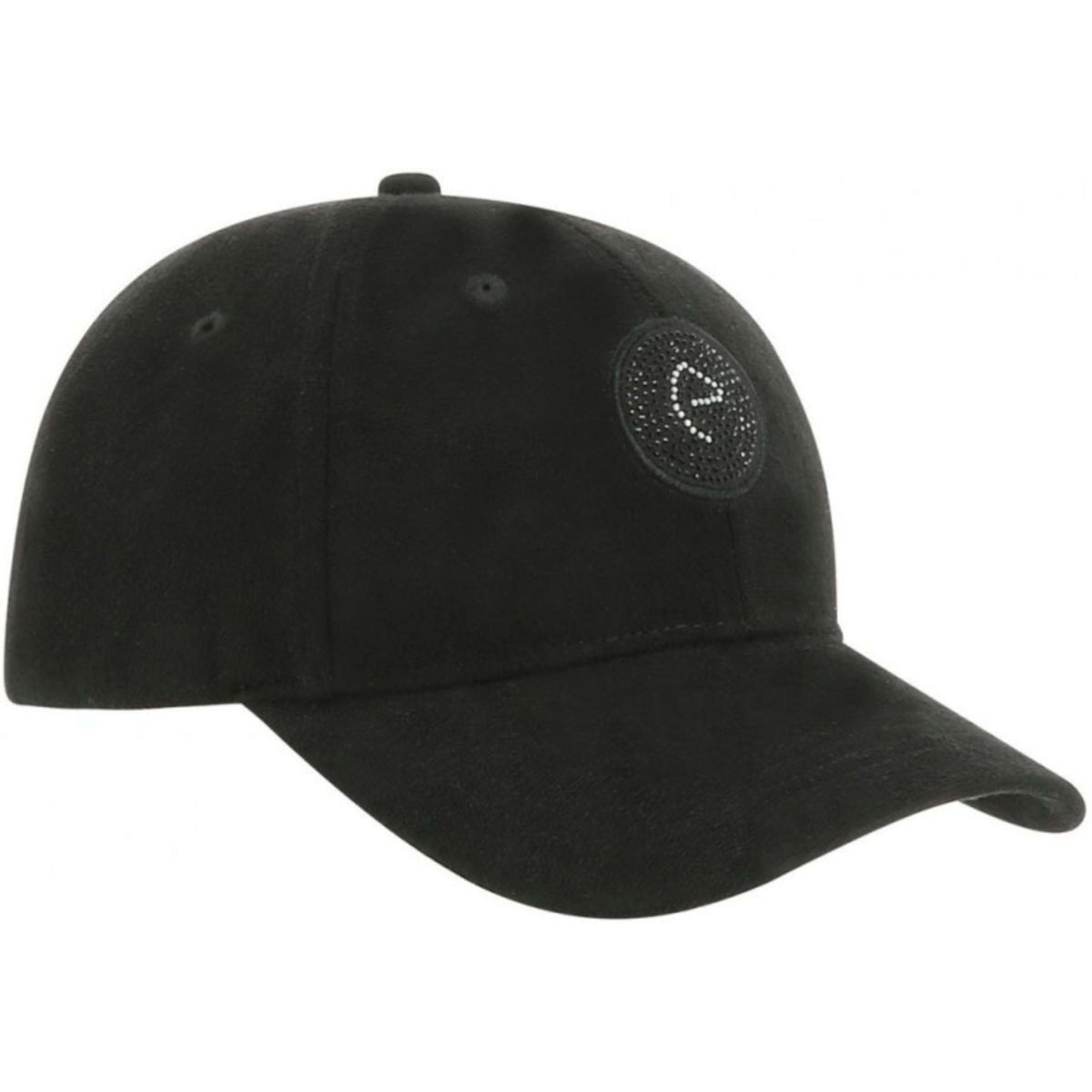 EQUITHÈME Baseball Cap Era Velours Zwart