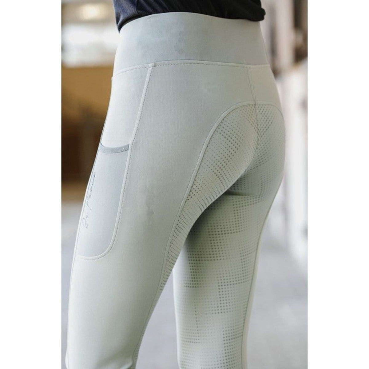 EQUITHÈME Rijlegging Flora Sage Green