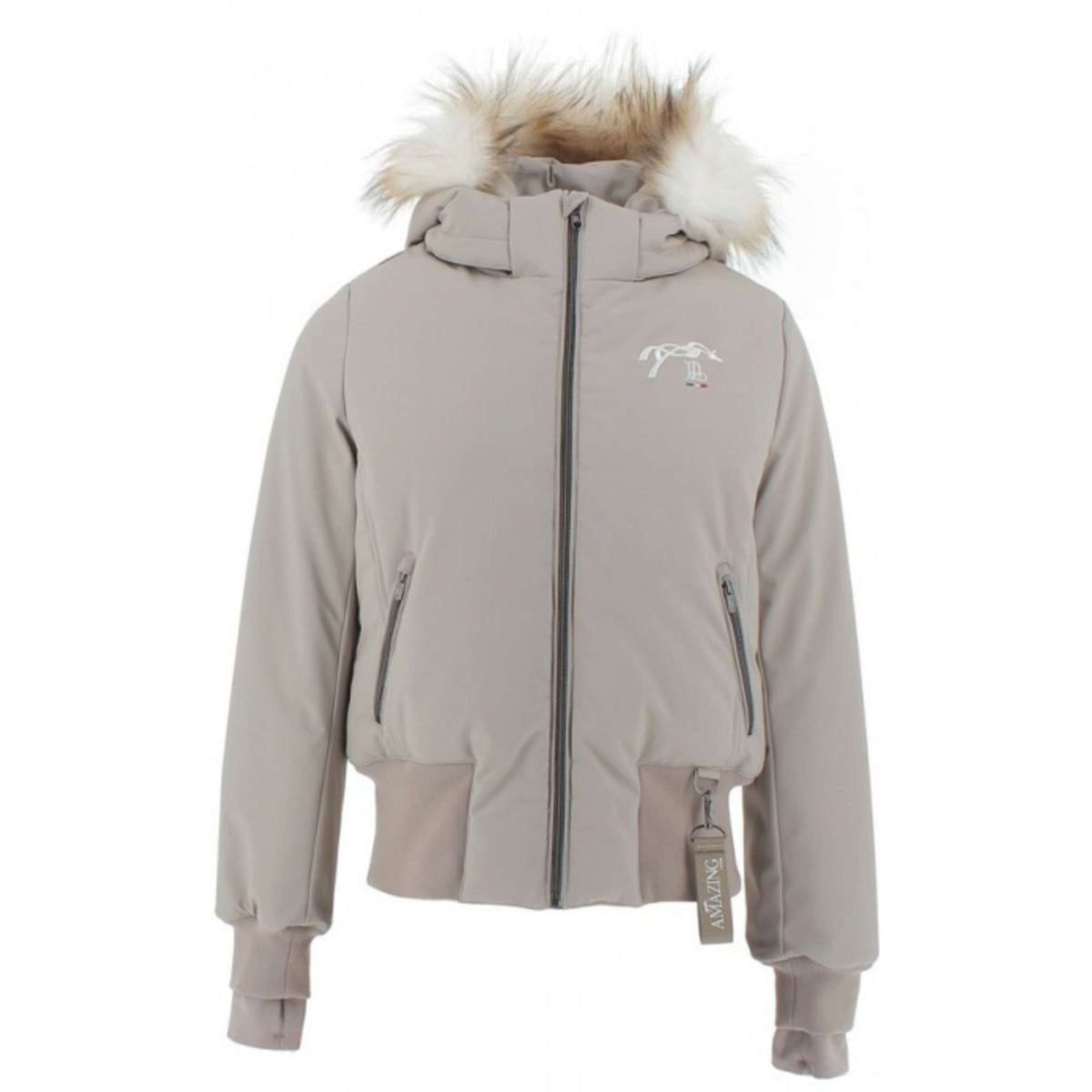 Pénélope Bomber Jas Step Taupe