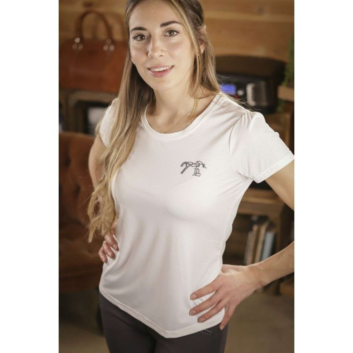 Pénélope T-Shirt Tecty SS Off White