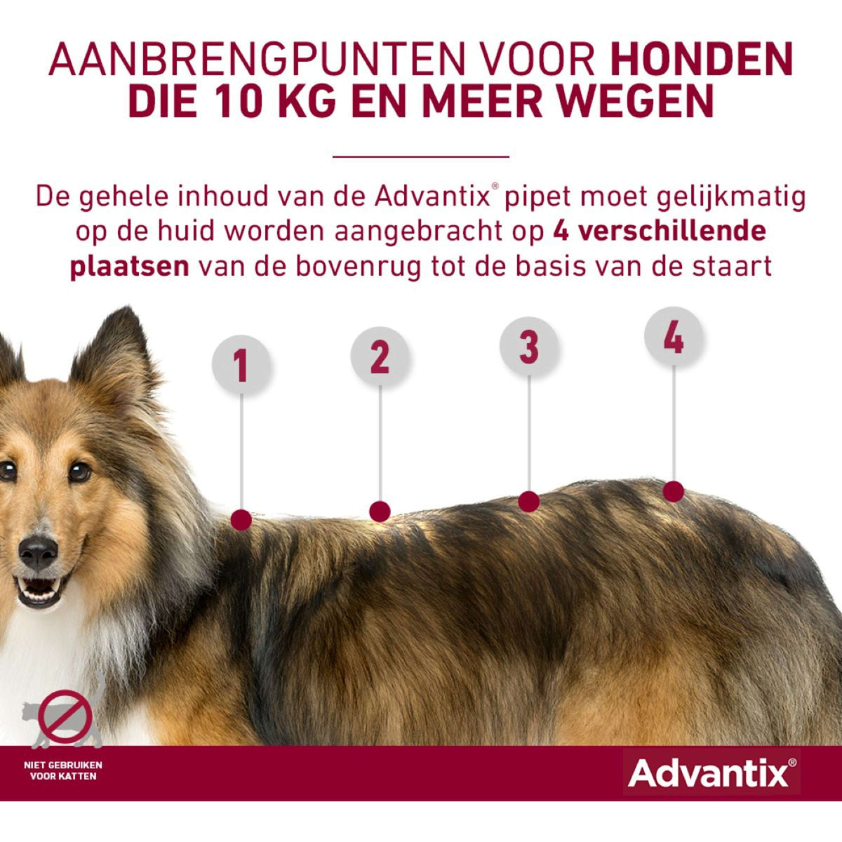 Advantix 400/2000 Spot-On Hond 25-40kg