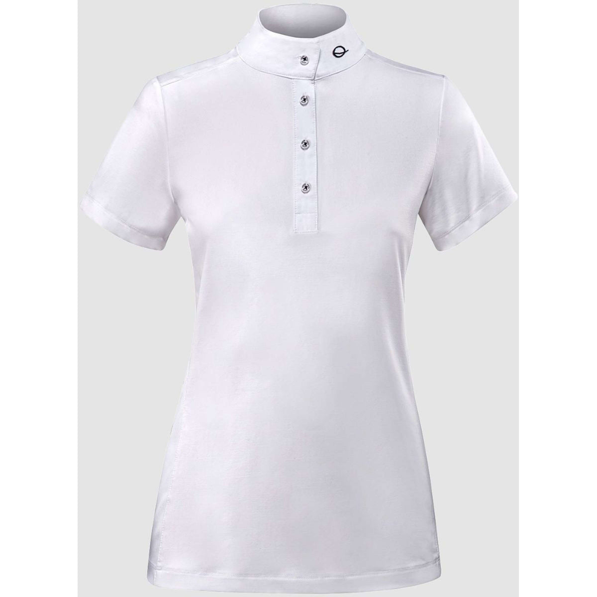 EQODE by Equiline Wedstrijdshirt Competition S/S Wit