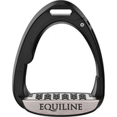 Equiline Veiligheidsstijgbeugels X-Cel Dressuur Mat Zwart