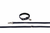 Eskadron Halsband en Lijn Classic Sports Cord Navy