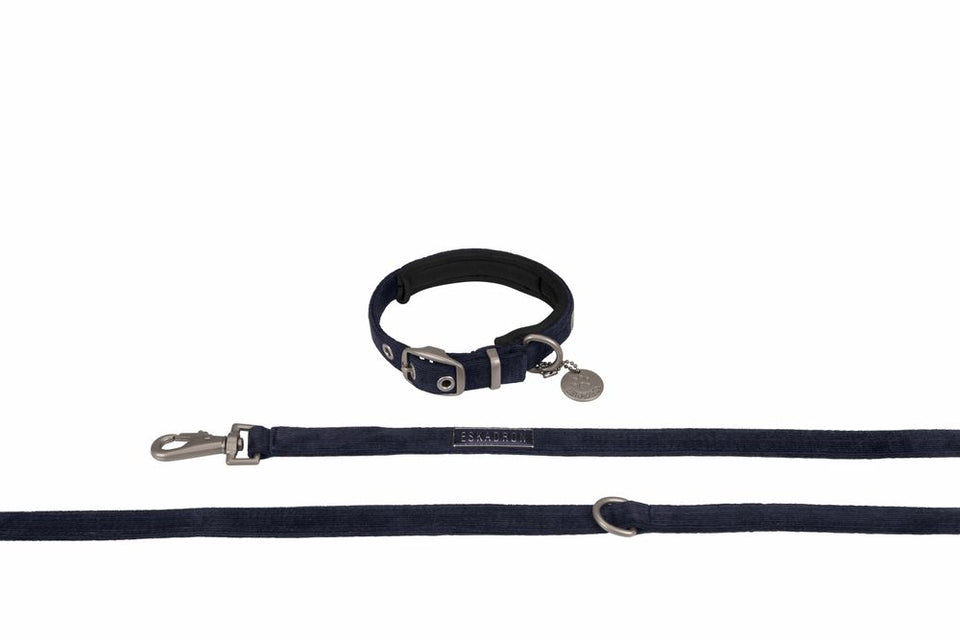 Eskadron Halsband en Lijn Classic Sports Cord Navy