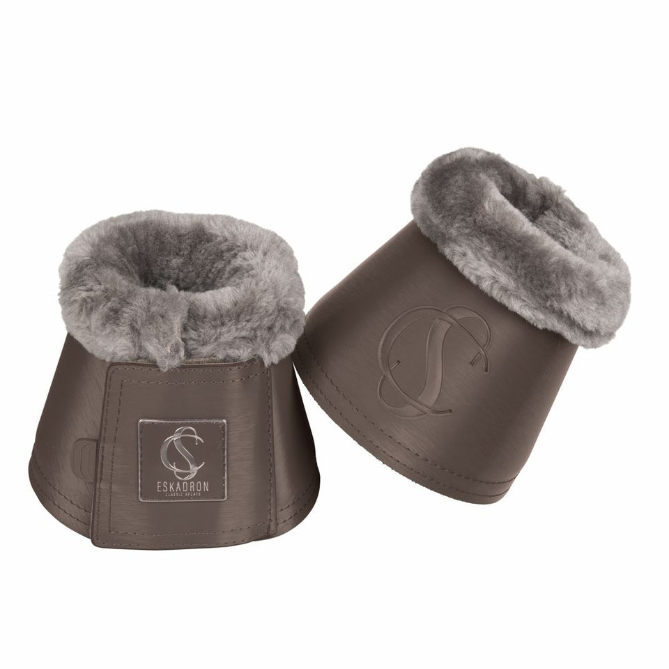 Eskadron Springschoenen Classic Sports Softslate Fauxfur Smoke Taupe