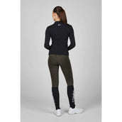 Eskadron T-Shirt Dynamics Turtleneck Rib Lange Mouwen Zwart