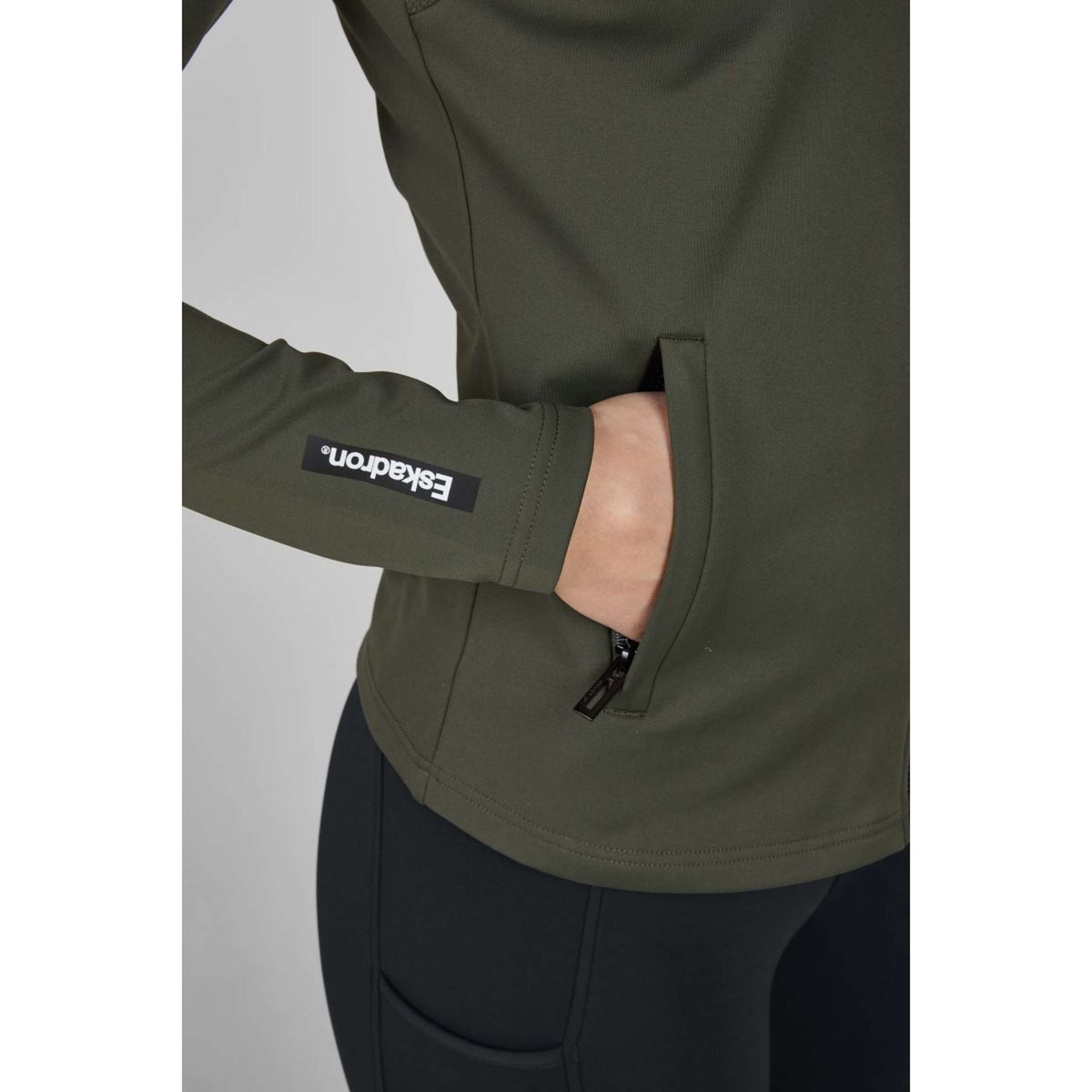 Eskadron Vest Dynamics Zip Olive