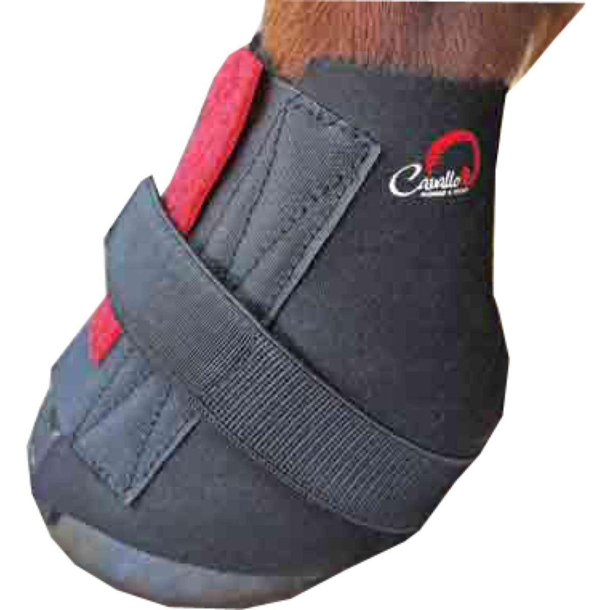 F.R.A. Cavallo Horse & Rider Omslagbandages BFB08 Zwart