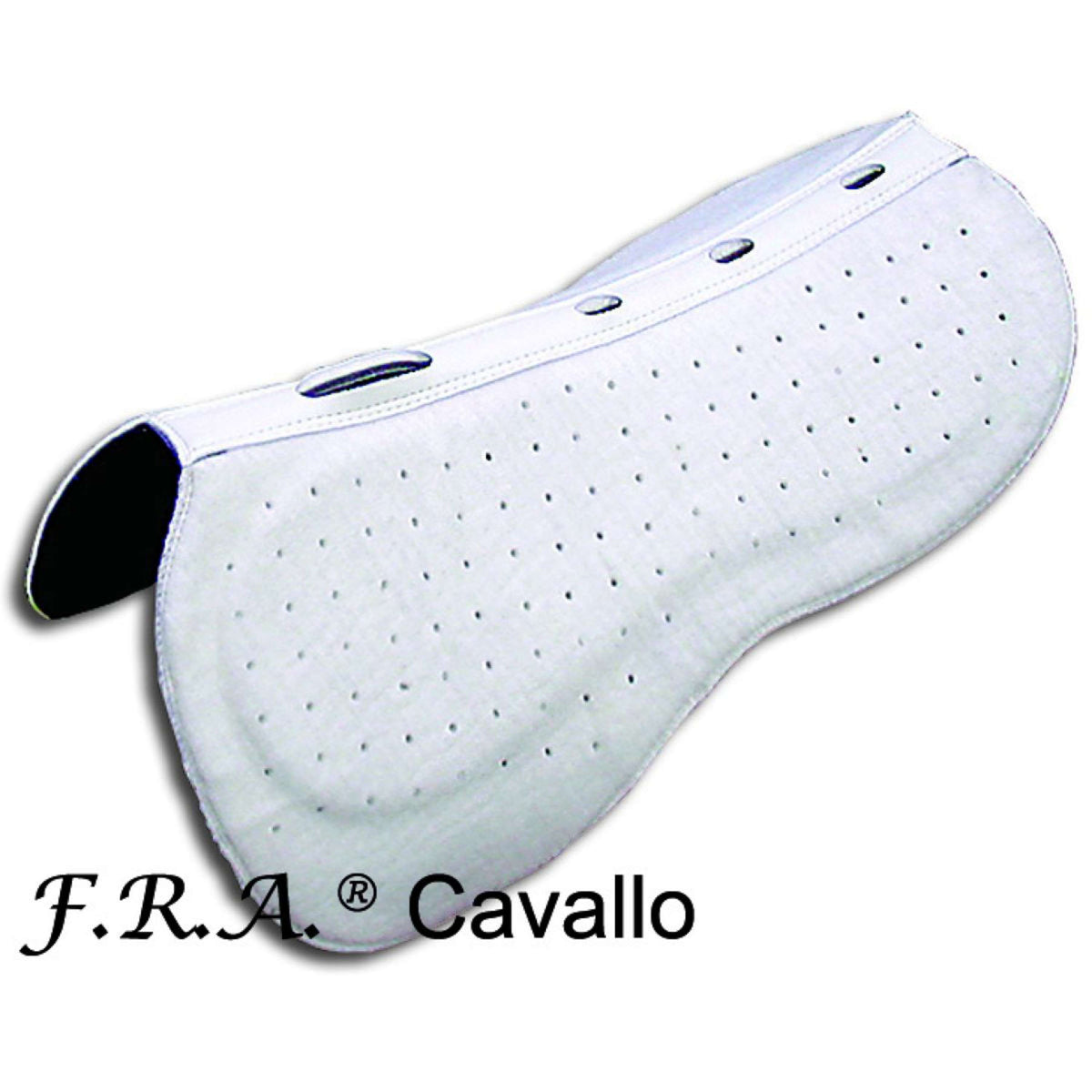 F.R.A. Cavallo Horse & Rider Pad TSP609 Wedge Veelzijdigheid Wit