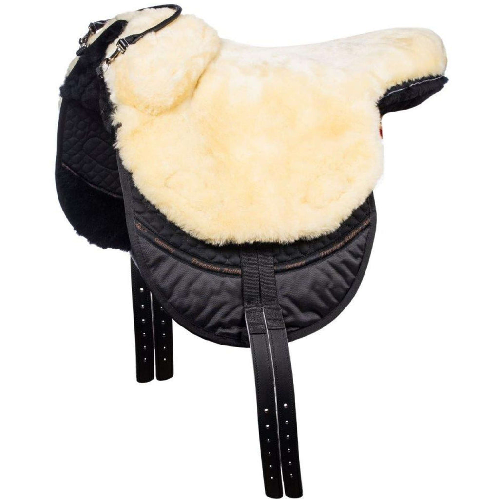 F.R.A. Rijsjabrak Macon Extra Merino met Kniewrongen en Inlagen Zwart/Naturel