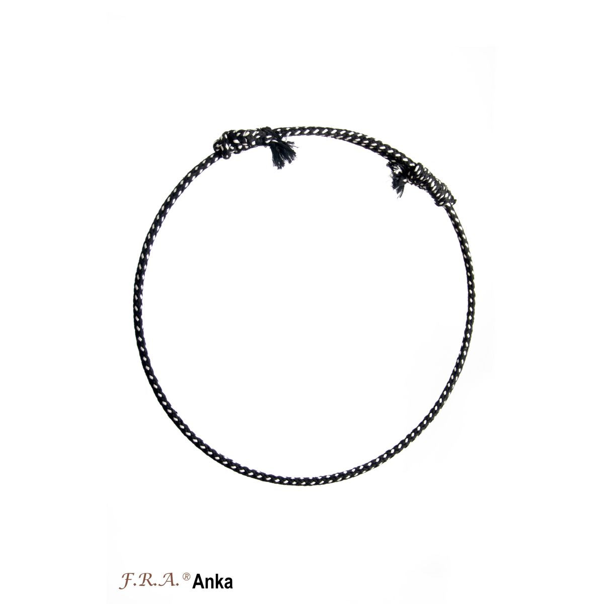 F.R.A. Rijring Anka 12mm Zwart/Wit