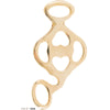F.R.A. Hackamore Scharen Love Set Brass