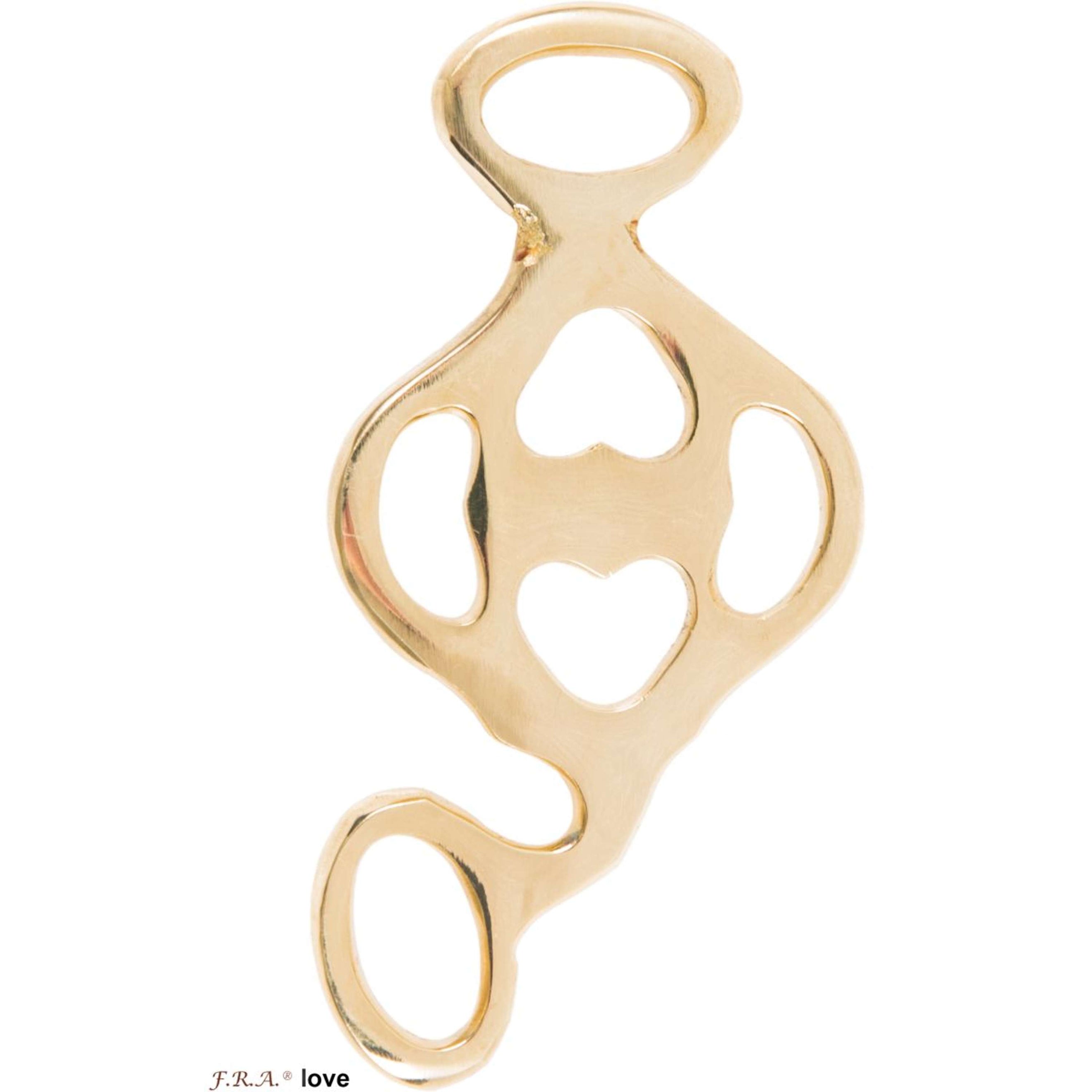 F.R.A. Hackamore Scharen Love Set Brass F.R.A. Hackamore Scharen Love Set Brass
