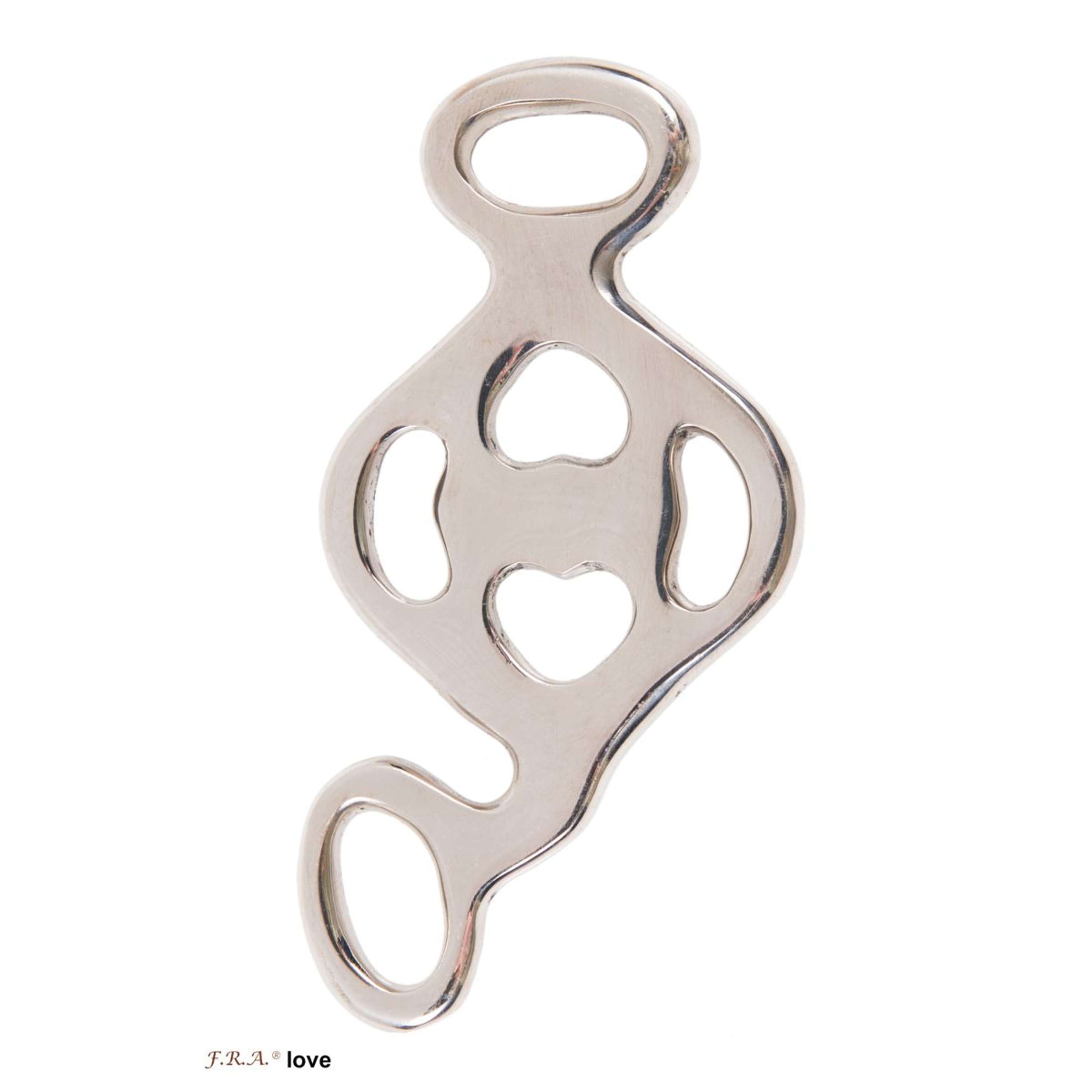 F.R.A. Hackamore Scharen Love Set RVS F.R.A. Hackamore Scharen Love Set RVS