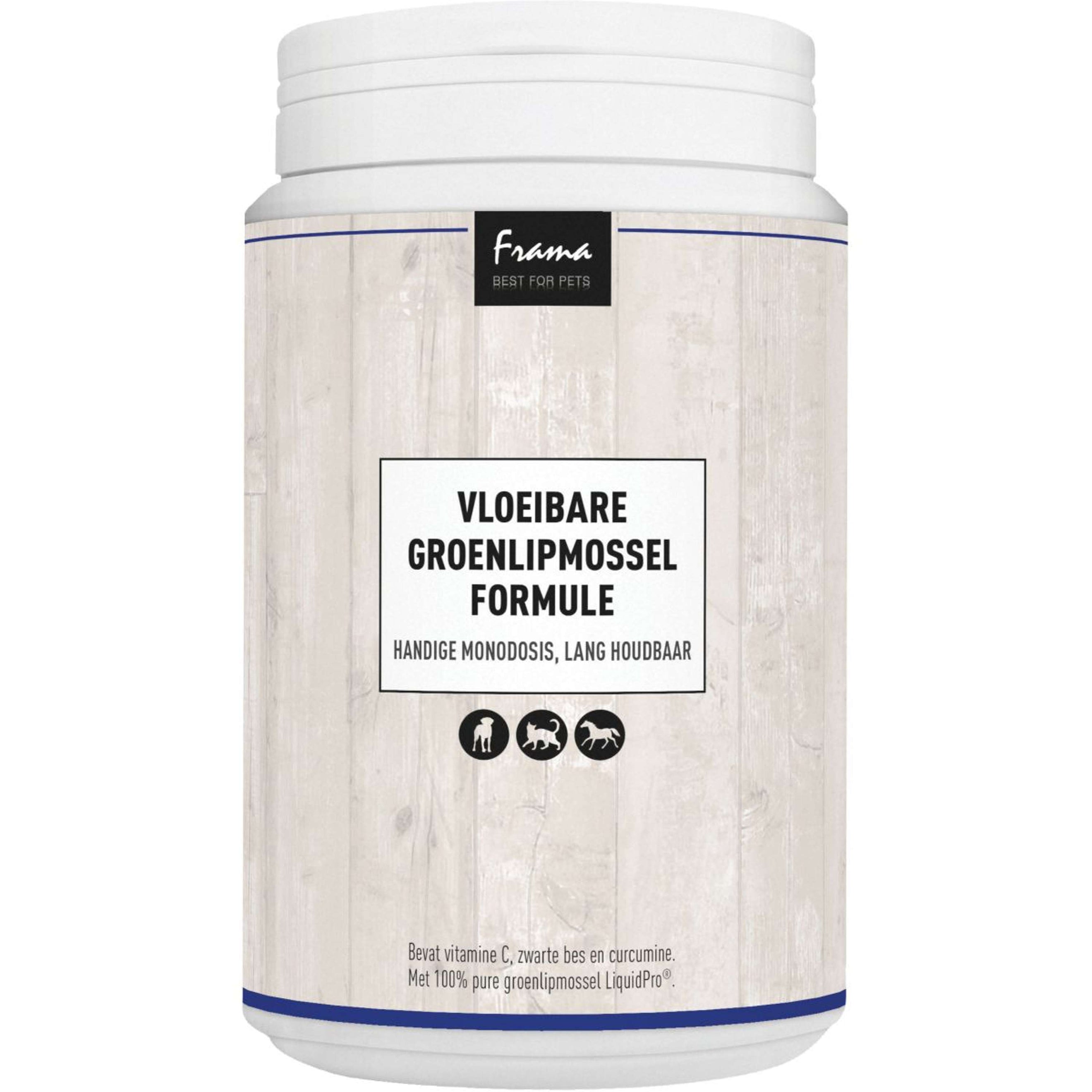 Frama Best For Pets Groenlipmossel Vloeibaar Frama Best For Pets Groenlipmossel Vloeibaar
