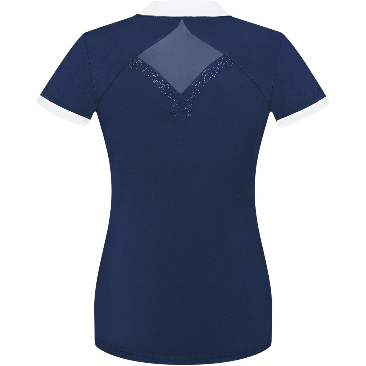 Fair Play Wedstrijdshirt Cathrine Korte Mouw Navy/Wit