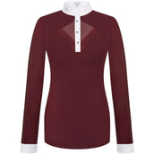 Fair Play Wedstrijdshirt Cathrine Burgundy/Wit