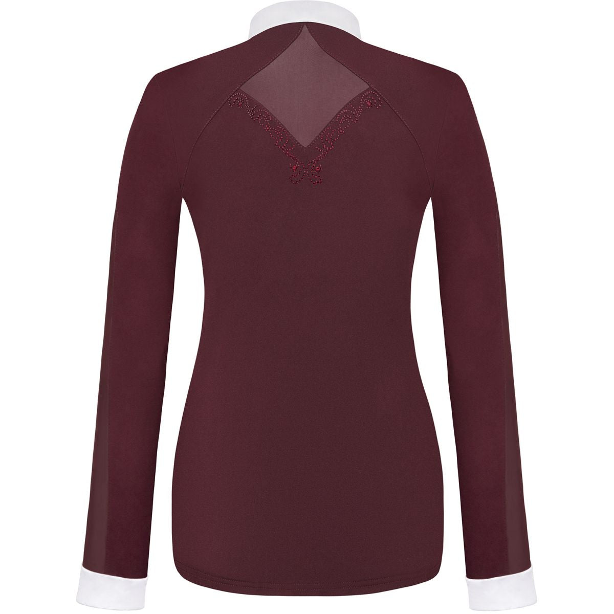 Fair Play Wedstrijdshirt Cathrine Burgundy/Wit