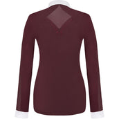 Fair Play Wedstrijdshirt Cathrine Burgundy/Wit