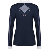 Fair Play Wedstrijdshirt Cathrine Rosegold Navy/Wit