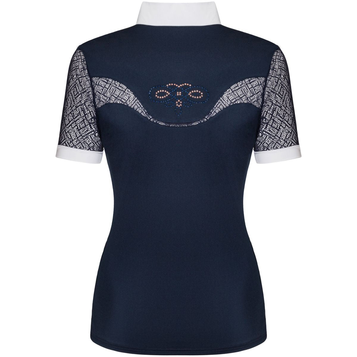 Fair Play Wedstrijdshirt Cecile Rosegold Korte Mouw Navy