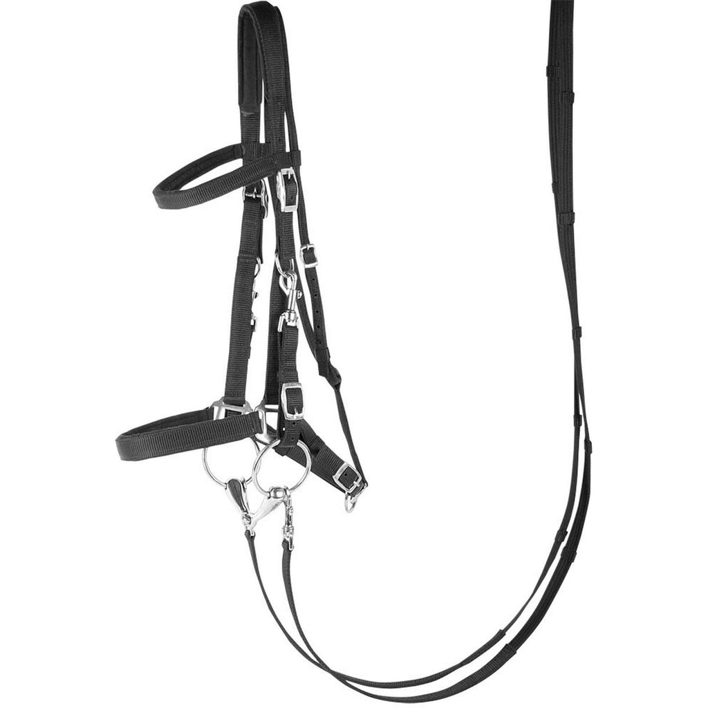 Harry's Horse Hoofdstel/halster Zwart