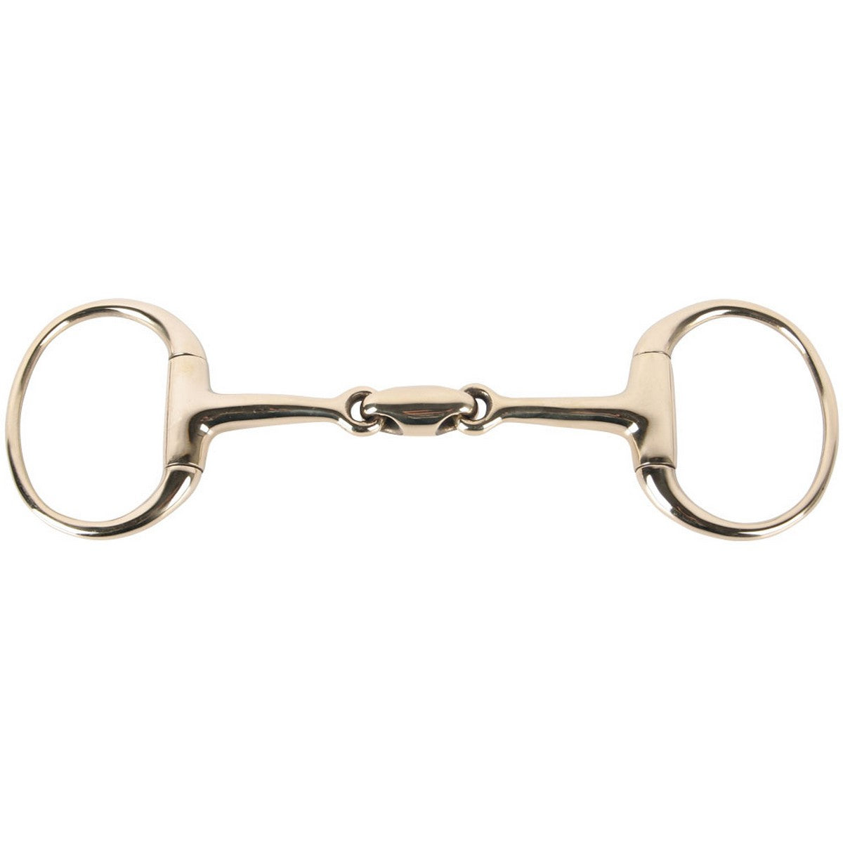 Harry's Horse Bustrens Gold Dubbelgebroken Oval-link