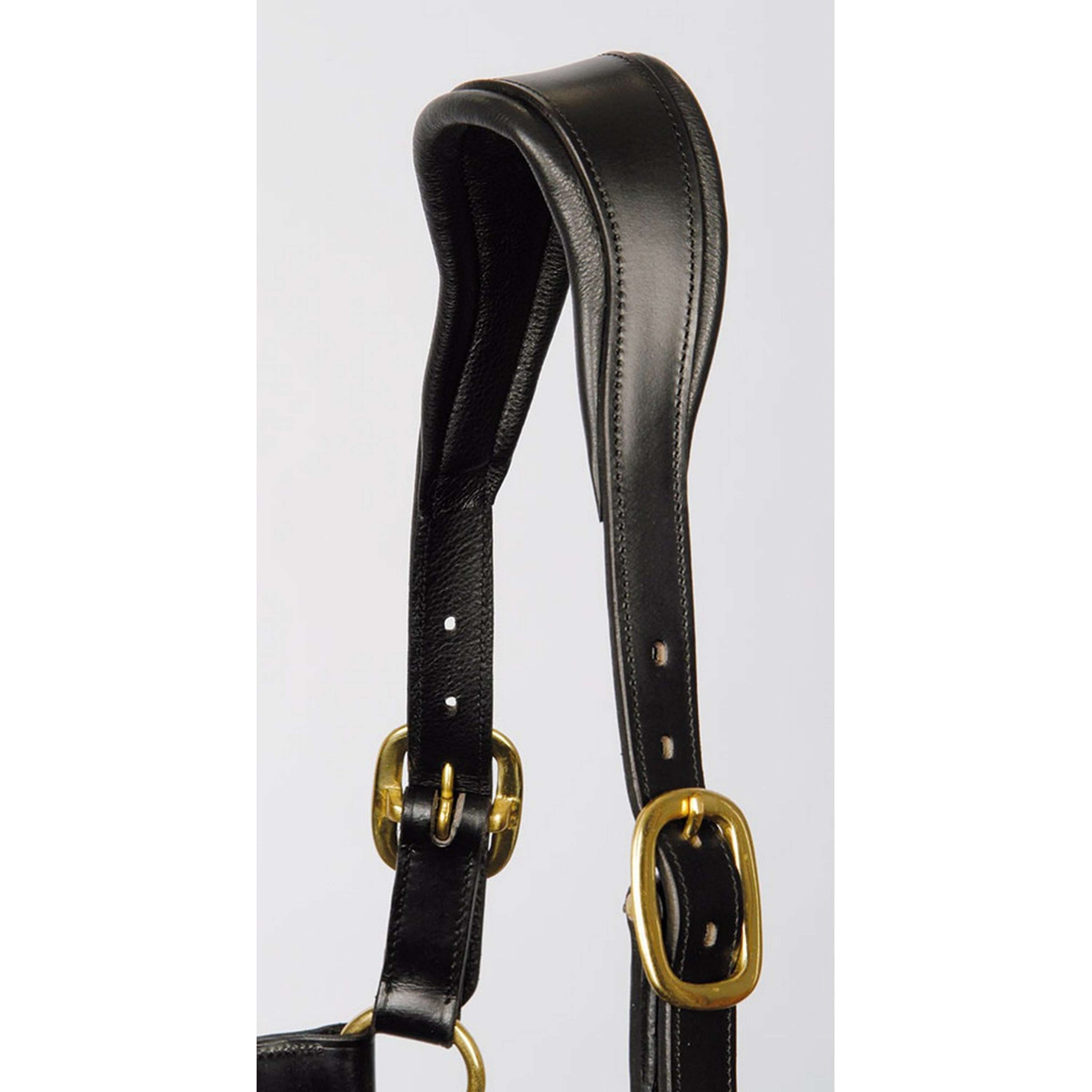 Harry's Horse Halster Anatomisch Leer Zwart Harry's Horse Halster Anatomisch Leer Zwart