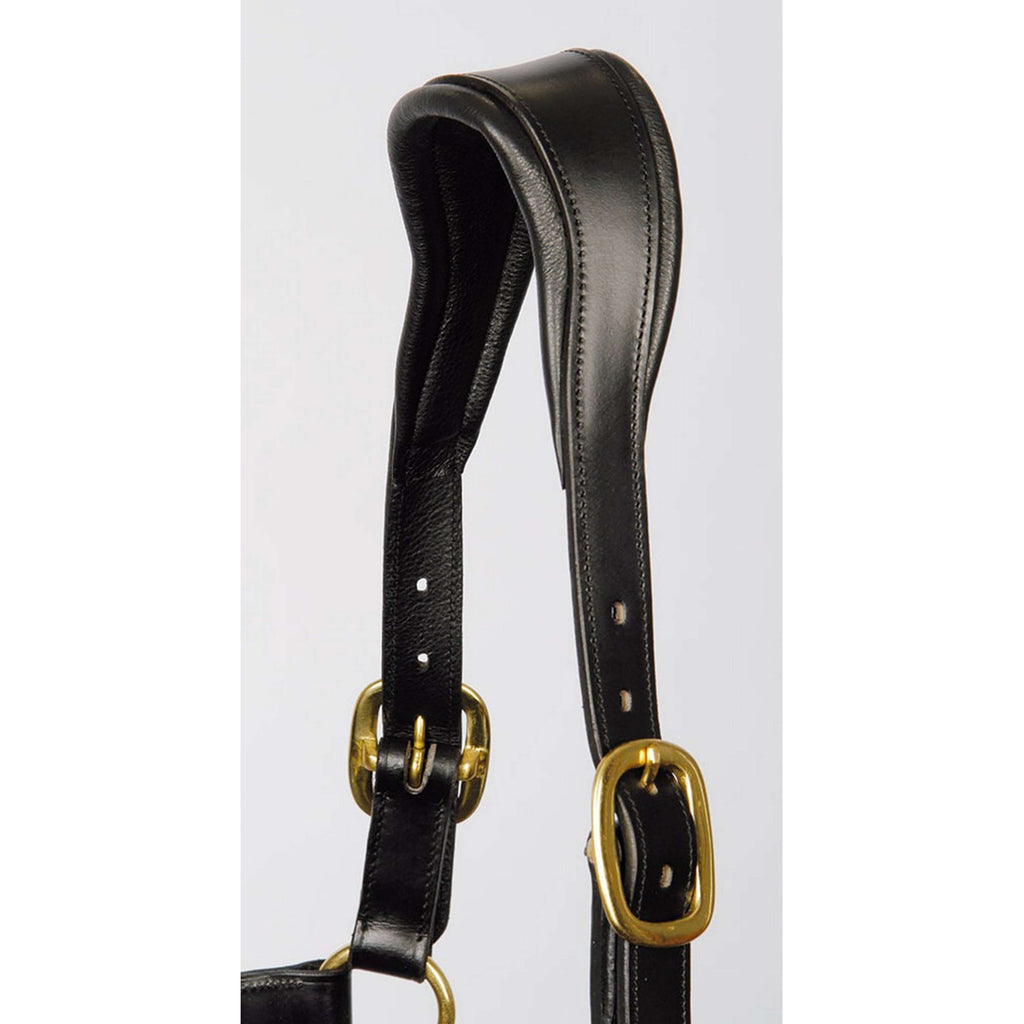 Harry's Horse Halster Anatomisch Leer Zwart