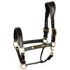Harry's Horse Halster Anatomisch Leer Zwart