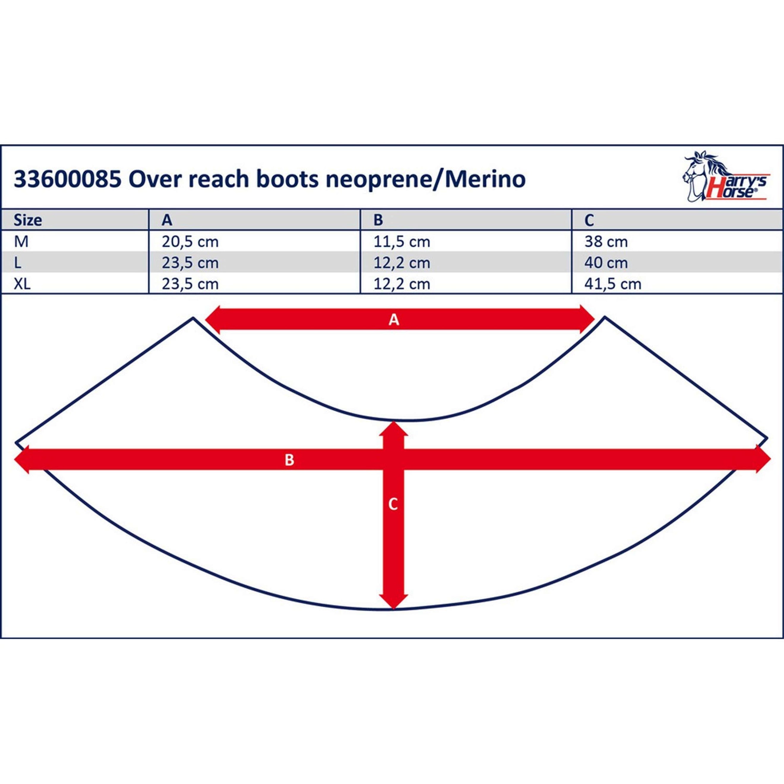 Harry's Horse Springschoenen Neoprene Merino Zwart Harry's Horse Springschoenen Neoprene Merino Zwart