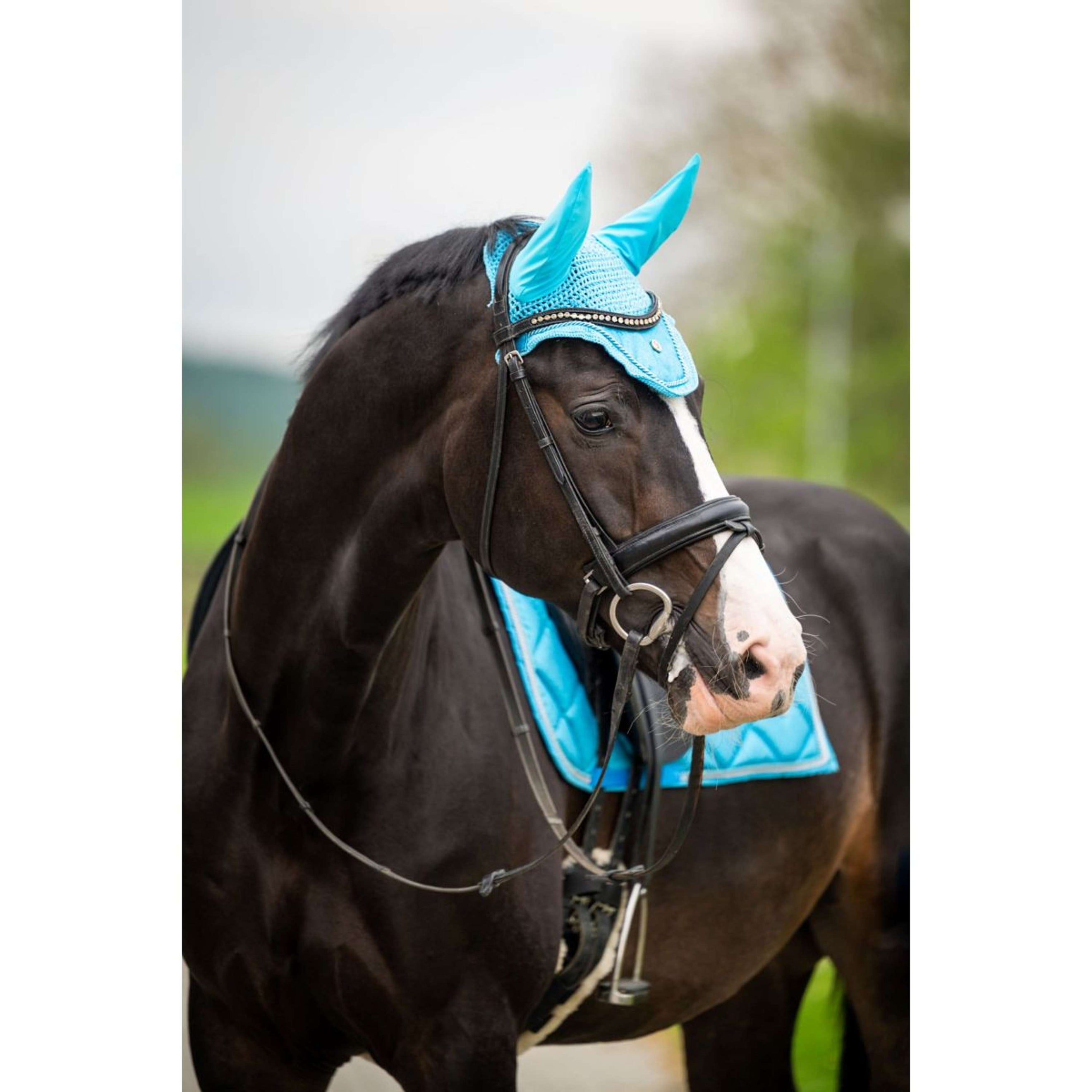 HB Oornetje Showtime Glitter Turquoise HB Oornetje Showtime Glitter Turquoise