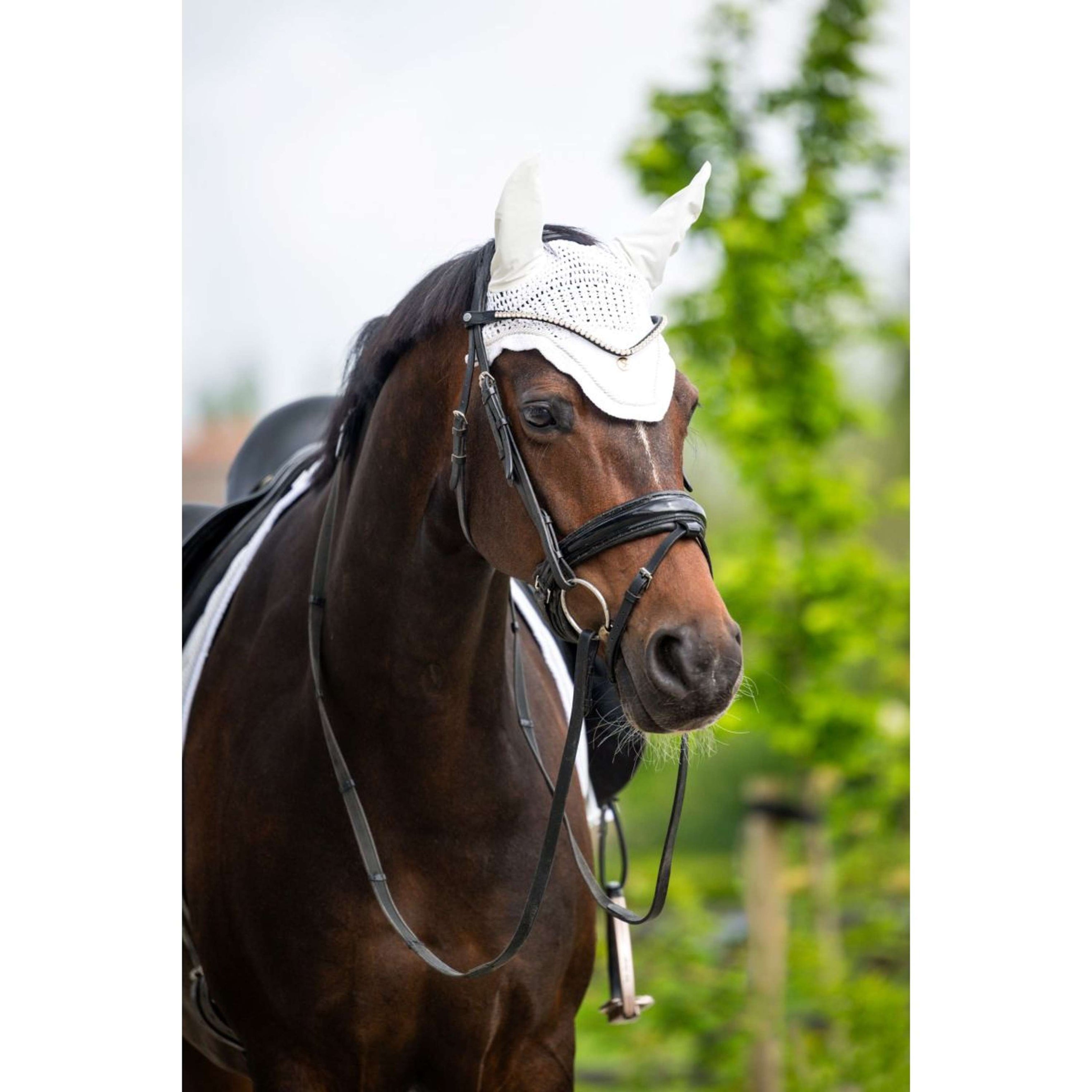 HB Oornetje Showtime Glitter Wit HB Oornetje Showtime Glitter Wit