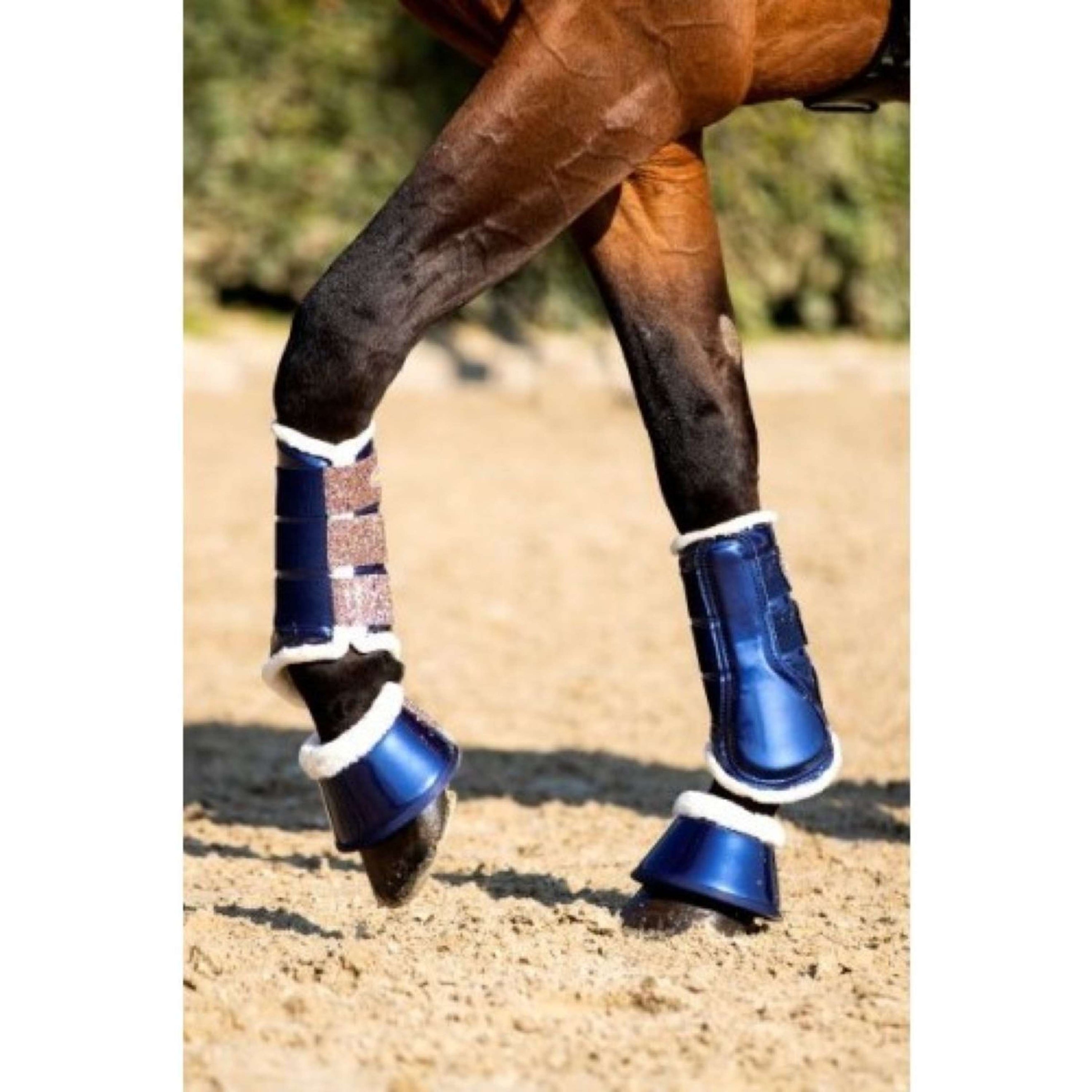 HB Showtime Beenbeschermers Gold Rush Glitter Navy HB Showtime Beenbeschermers Gold Rush Glitter Navy