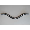 HB Showtime Frontriem Rocky Glitter Zwart/Zwart Glitter