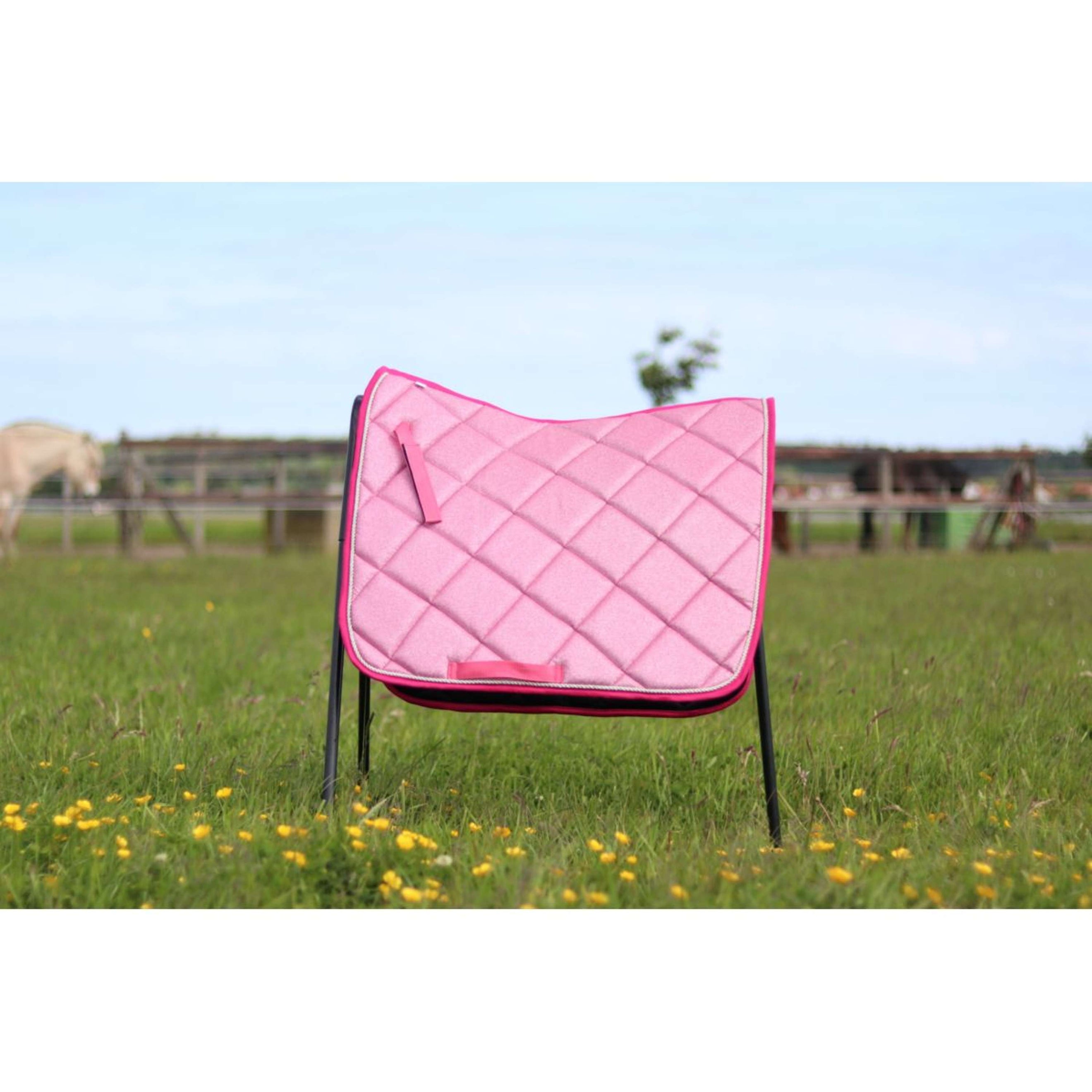 HB Zadeldekje Sparkling Glitter Springen Roze HB Zadeldekje Sparkling Glitter Springen Roze
