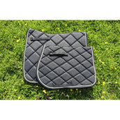 HB Zadeldekje Sparkling Glitter Springen Zwart