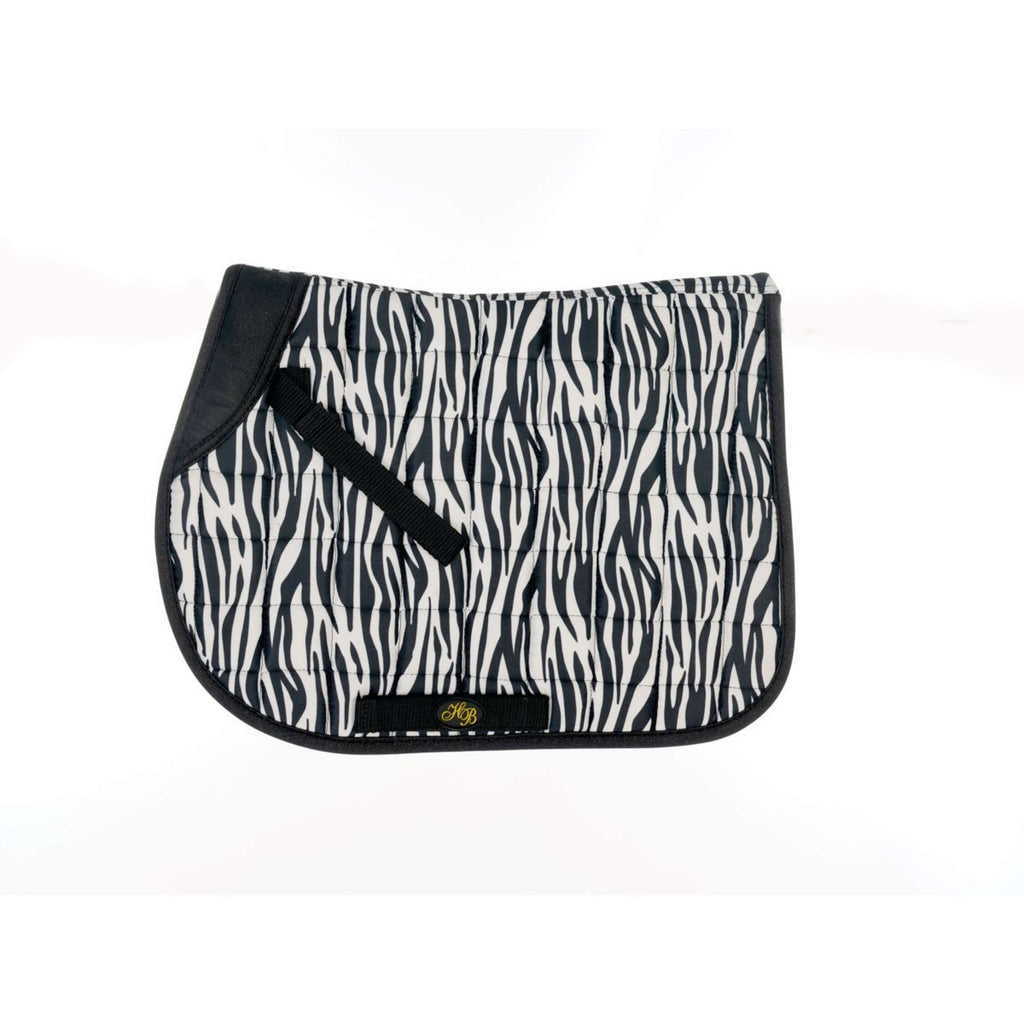 HB Zadeldekje Zebra Veelzijdigheid Zwart/Wit