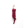 HB Showtime Halstertouw Rose Gold Musketon Burgundy