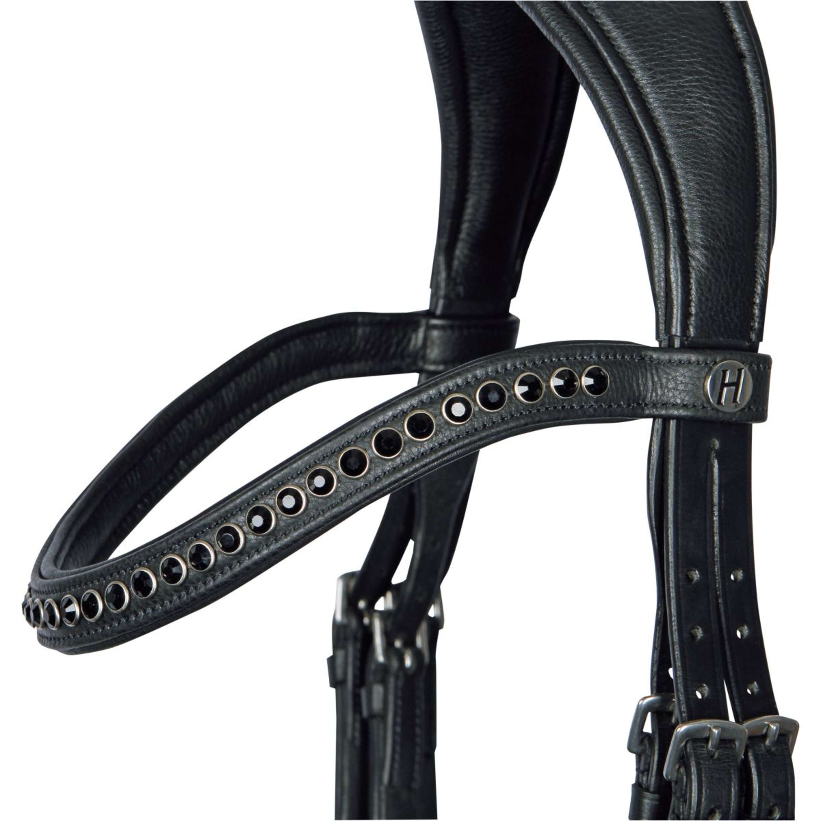 Harry's Horse Hoofdstel Nero Soft Zwart/Zwart Harry's Horse Hoofdstel Nero Soft Zwart/Zwart