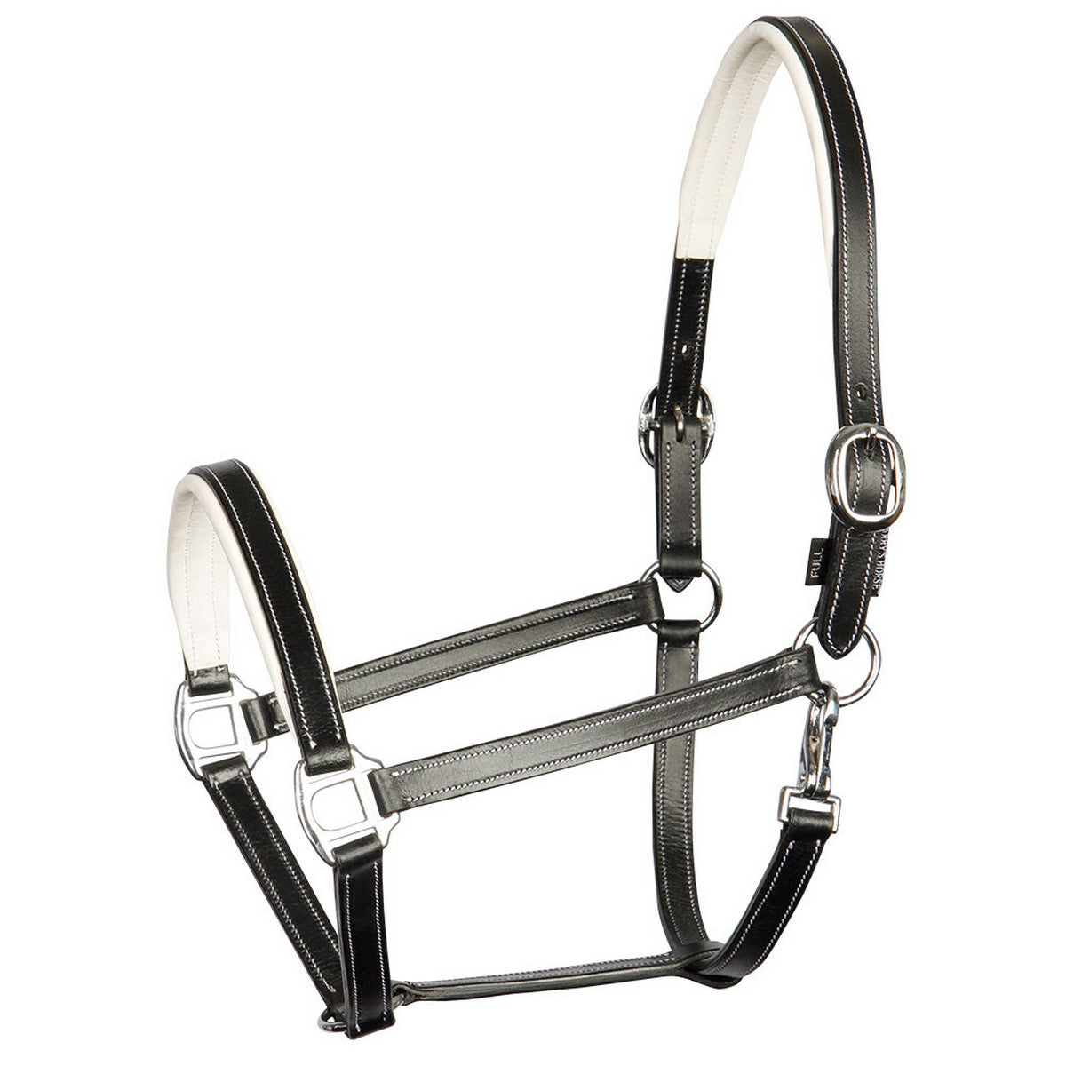 Harry's Horse Halster Elegance Leder Zwart