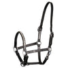Harry's Horse Halster Crystal Zwart/Zilver
