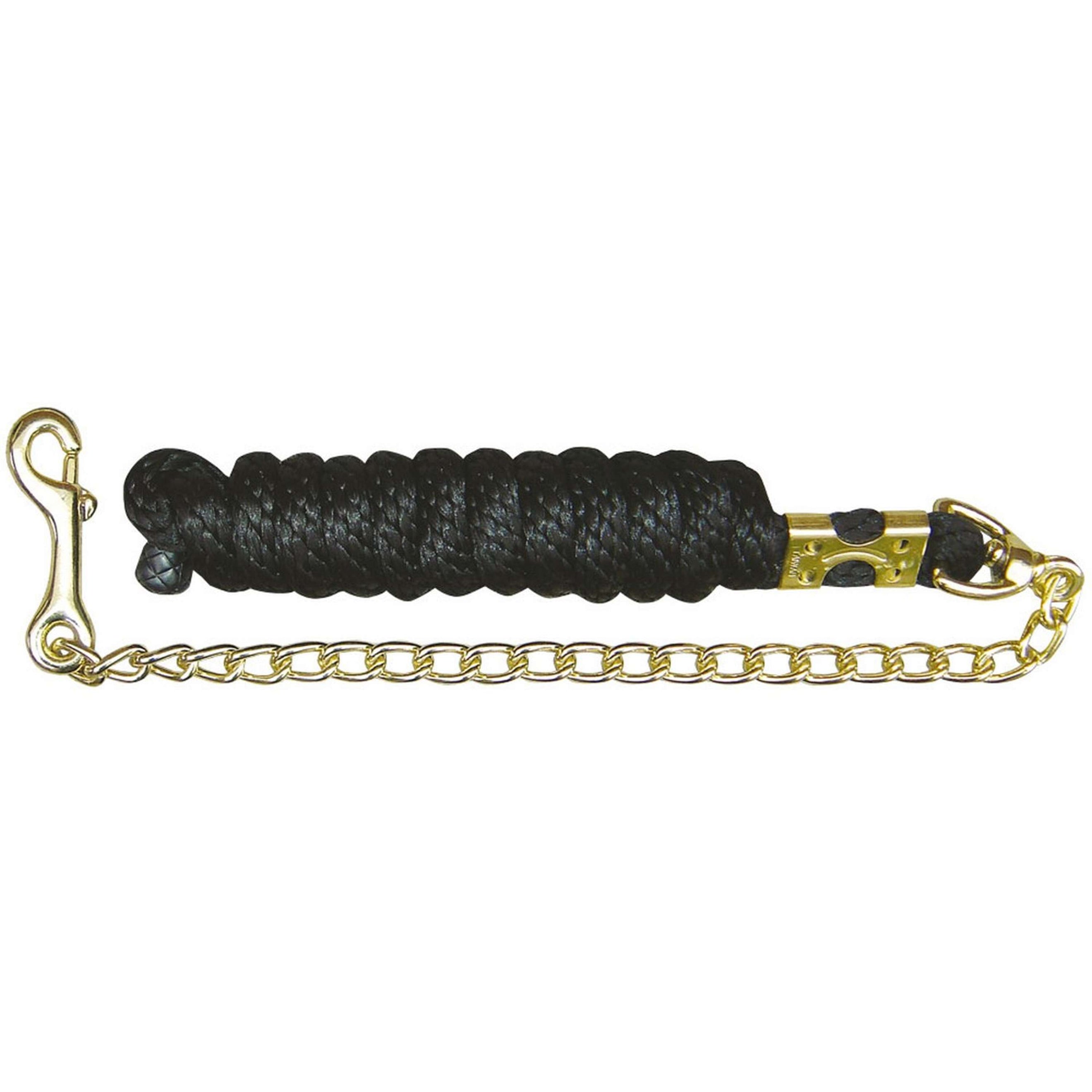 Harry's Horse Halstertouw Comfort met Ketting Zwart Harry's Horse Halstertouw Comfort met Ketting Zwart