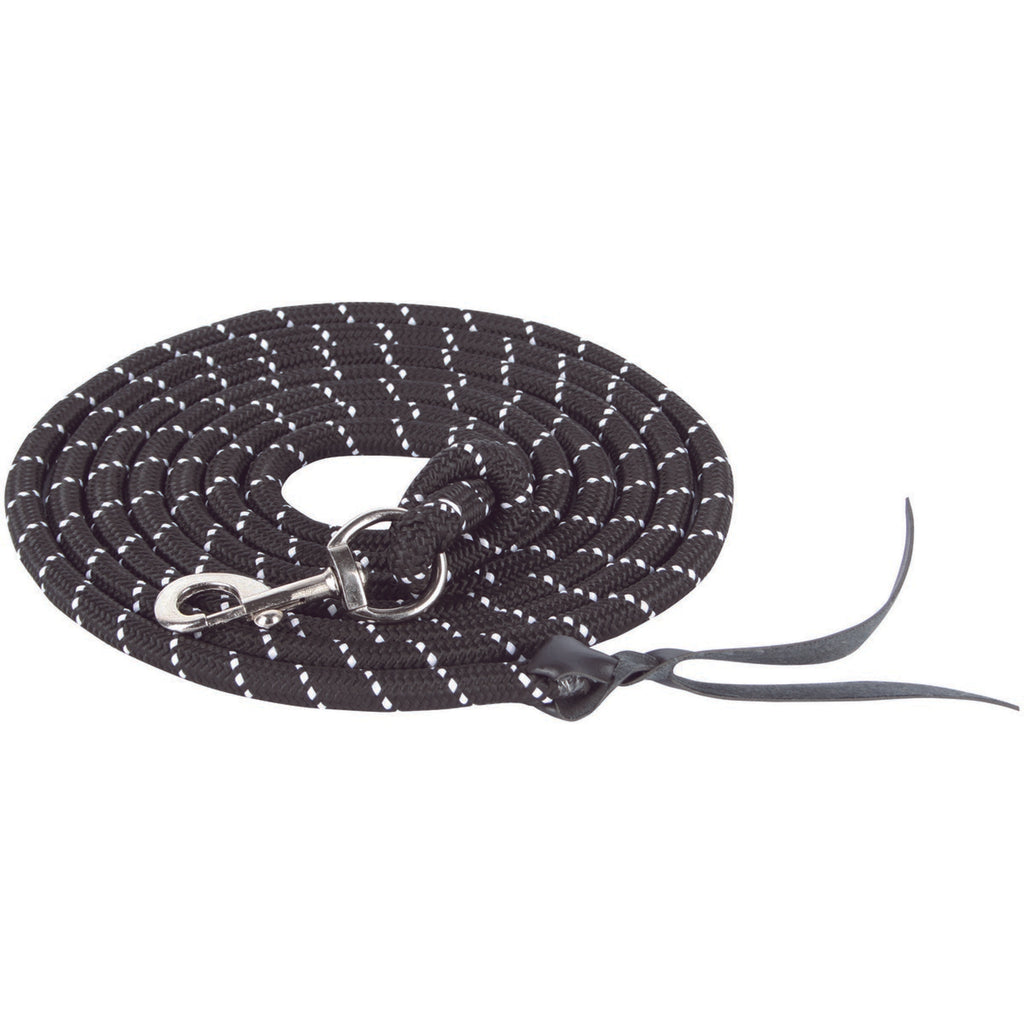 Harry's Horse Halstertouw Musketon Zwart