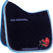 Harry's Horse Zadeldekje Friesian Style Dressuur Navy