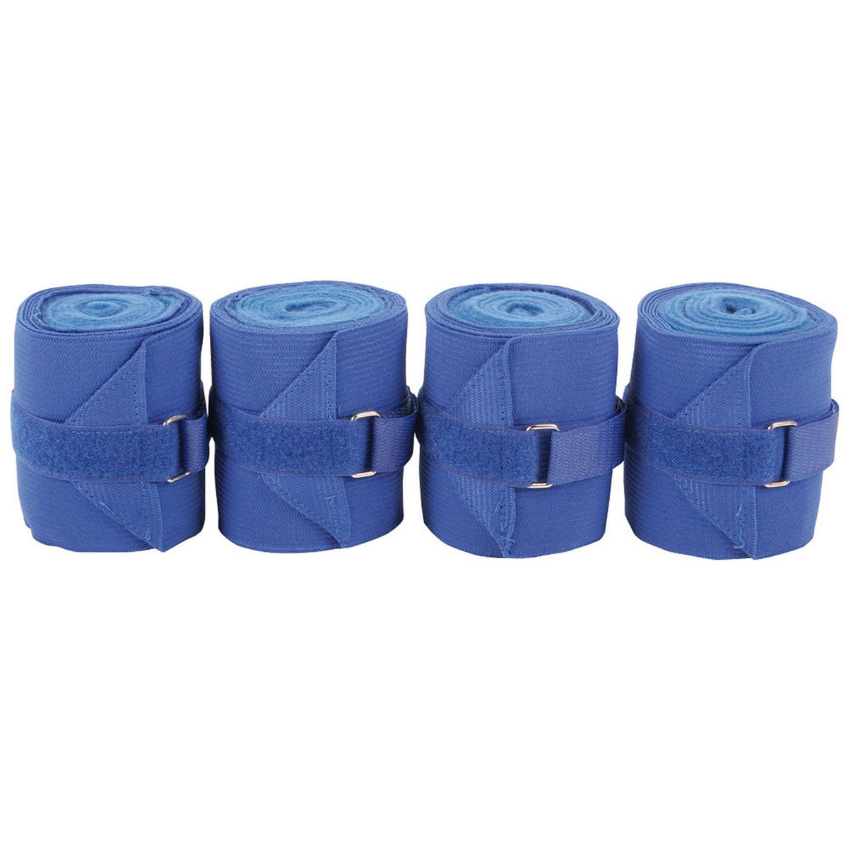 Harry's Horse Elastische Bandages met Fleece Kobalt Blauw